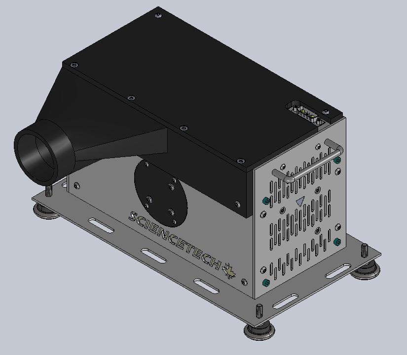 (LH-O3-VENT) Ozone-Venting Exhaust Port for LH-Series Lamp Housings