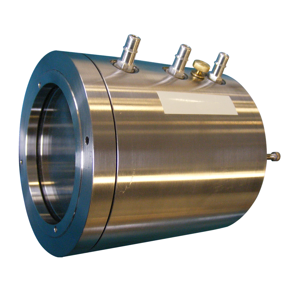 (WF-SS-3Q) Optical Liquid Filter, 3" Diameter, Stainless Steel Housing, Fused Quartz Windows