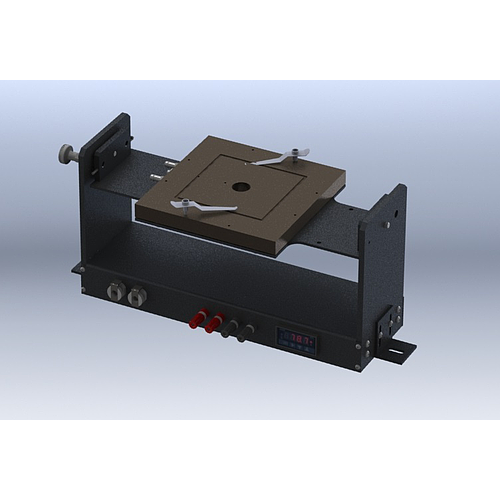 (SCI-SCC6-L-F) 16.5 x 16.5cm ( 6.5" x 6.5") Solar Cell Chuck, Liquid Cooled, Reversible
