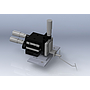 (SCP-MP-G) Micrometer Adjust Micropositioning Probe with Magnetic Base (0.5" Travel) w/ Gold plated spring probes